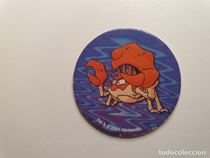 Juguetes antiguos y Juegos de colecci&oacute;n: TAZO POKEMON -- A&Ntilde;O 2001 -- POKEMON CAPS -- NINTENDO - TAZO CARTON -- N&ordm; 99 KINGLER