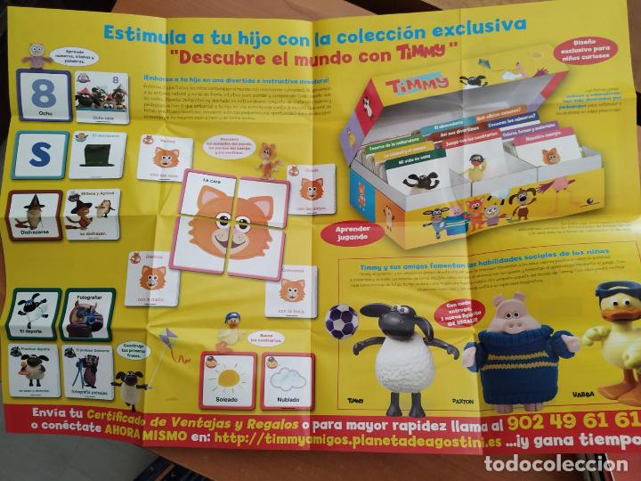 Juguetes antiguos y Juegos de colecci&oacute;n: Folleto de la Coleccion TIMMY Y SUS AMIGOS. Toda la informacion. Planeta de Agostini.