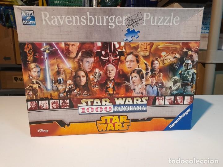 Juguetes antiguos y Juegos de colecci&oacute;n: STAR WARS DISNEY ( RAVENSBURGER PUZZLE 1000 PIEZAS )