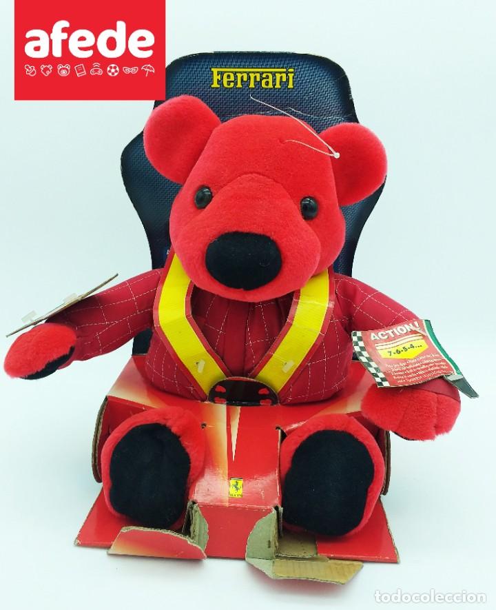 Juguetes antiguos y juegos de colecci&oacute;n: PELUCHE ROSSO FERRARI LICENCIA OFICIAL. MATTEL A&Ntilde;O 2000.