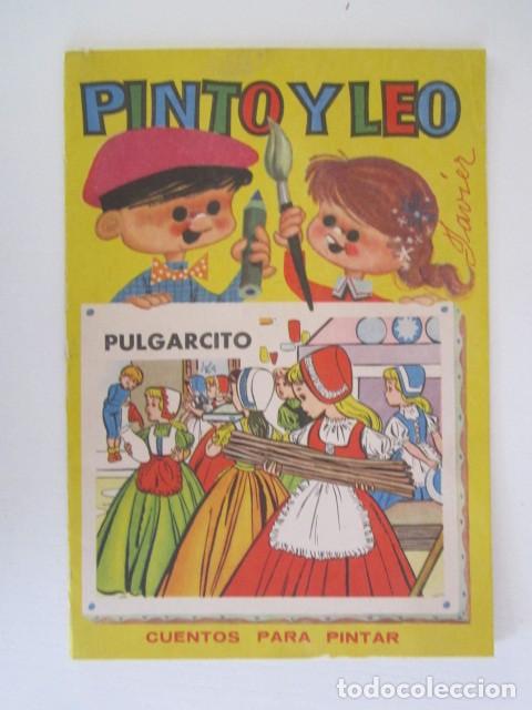 Juguetes antiguos y juegos de colecci&oacute;n: CUENTO PARA COLOREAR PINTO Y LEO