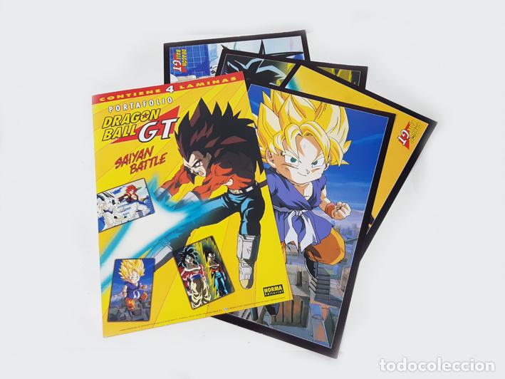 mini lámina de papel dragon ball gt letras japo - Compra venta en  todocoleccion