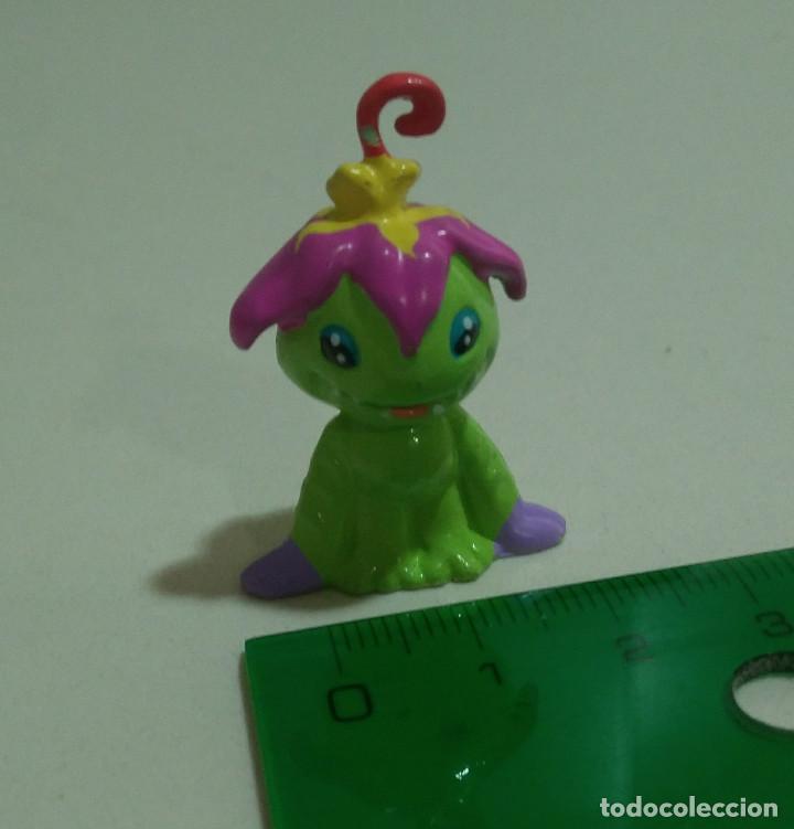 Juguetes antiguos y juegos de colecci&oacute;n: digimon de huevo sorpresa plastico duro a miniatura palmon mini mu&ntilde;eco figura