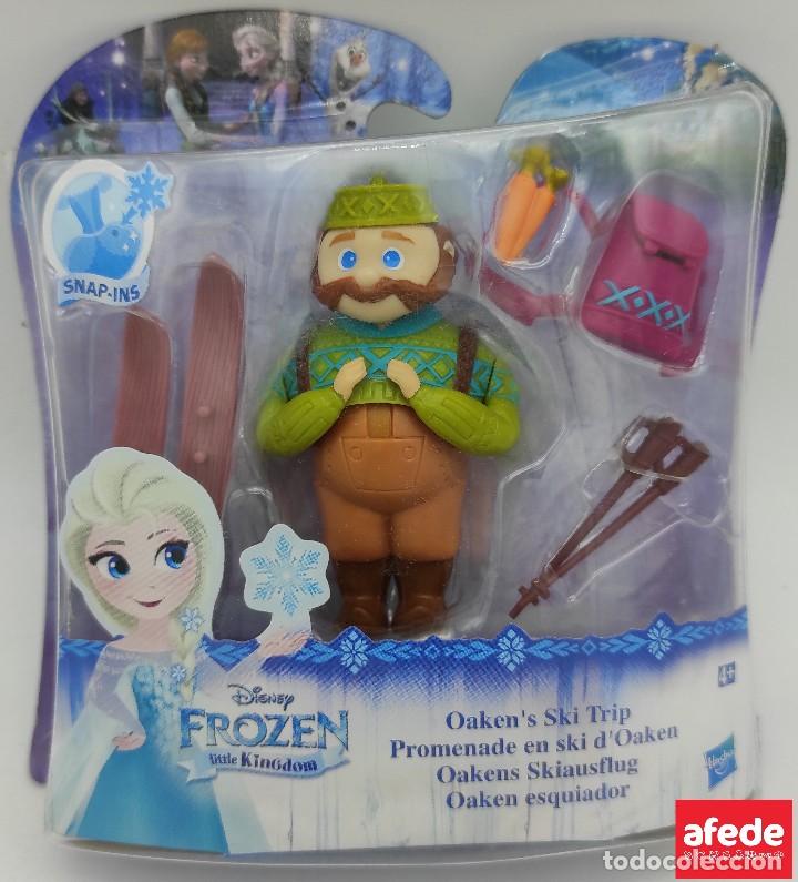 Juguetes antiguos y juegos de colecci&oacute;n: Frozen. Oaken esquiador. Hasbro. A&ntilde;o 2016