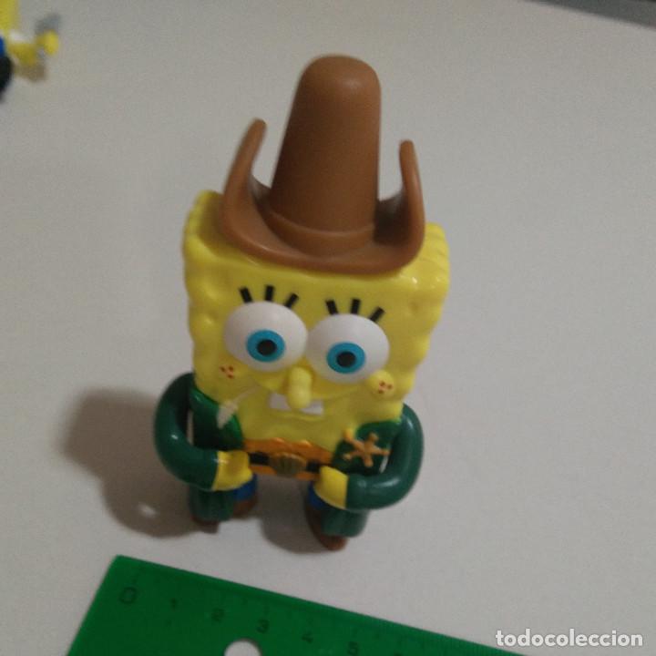 Juguetes antiguos y Juegos de colecci&oacute;n: figura cowboy vaquero bob esponja burger king mu&ntilde;eco spongebob paises mundo far west