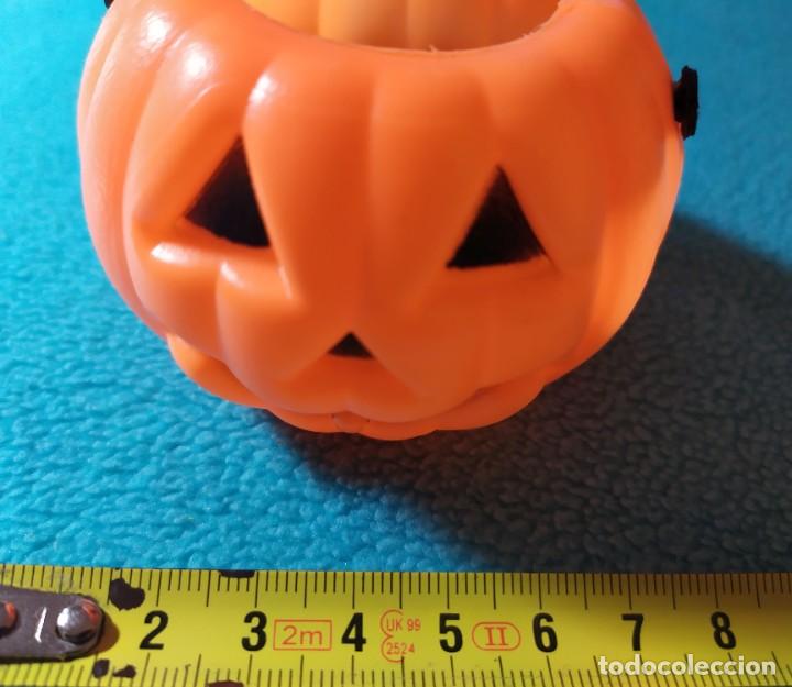 Juguetes antiguos y juegos de colecci&oacute;n: calabaza halloween