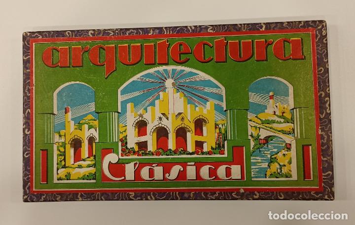 Juguetes antiguos y Juegos de colecci&oacute;n: Arquitectura Cl&aacute;sica. Enrique Borr&aacute;s. En su caja original. A&ntilde;os 50/60