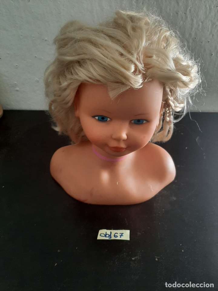 Juguetes antiguos y juegos de colecci&oacute;n: BUSTO DE MU&Ntilde;ECA - Foto 2