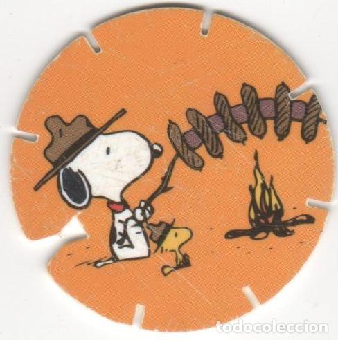 Juguetes antiguos y Juegos de colecci&oacute;n: COLECCI&Oacute;N TAZOS GREFUSA SNOOPY CAPS COLLECTION TAZO CAPS POGS N&Uacute;MERO 38 SERIE ANIMACI&Oacute;N A&Ntilde;O 2002