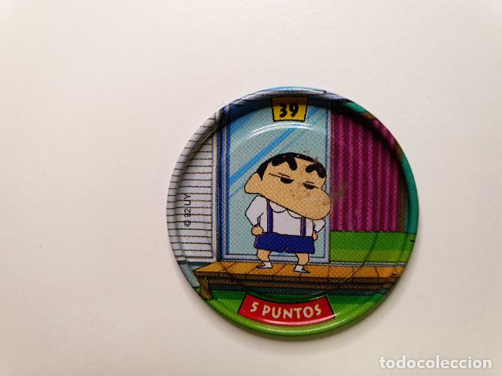 Juguetes antiguos y Juegos de colecci&oacute;n: TAZO CHAPA BOLLYCAO -- 1997 -- METAL RAPPERS SHINCHAN SHIN CHAN - ESPA&Ntilde;A -- N&ordm; 39