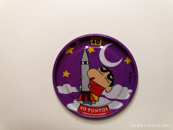 Juguetes antiguos y Juegos de colecci&oacute;n: TAZO CHAPA BOLLYCAO -- 1997 -- METAL RAPPERS SHINCHAN SHIN CHAN - ESPA&Ntilde;A -- N&ordm; 40