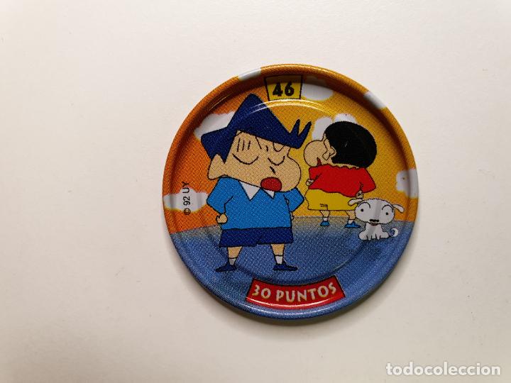 Juguetes antiguos y Juegos de colecci&oacute;n: TAZO CHAPA BOLLYCAO -- 1997 -- METAL RAPPERS SHINCHAN SHIN CHAN - ESPA&Ntilde;A -- N&ordm; 46