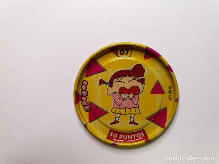 Juguetes antiguos y Juegos de colecci&oacute;n: TAZO CHAPA BOLLYCAO -- 1997 -- METAL RAPPERS SHINCHAN SHIN CHAN - ESPA&Ntilde;A -- N&ordm; 7