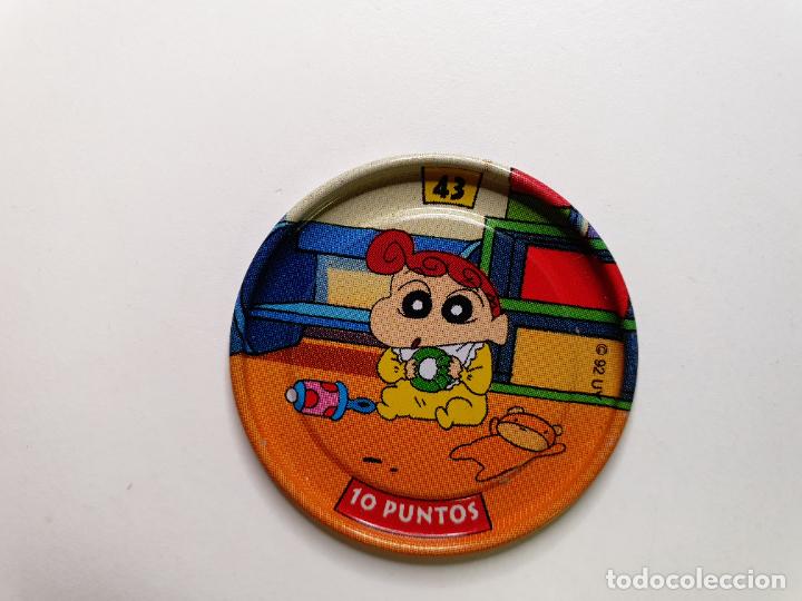 Juguetes antiguos y Juegos de colecci&oacute;n: TAZO CHAPA BOLLYCAO -- 1997 -- METAL RAPPERS SHINCHAN SHIN CHAN - ESPA&Ntilde;A -- N&ordm; 43
