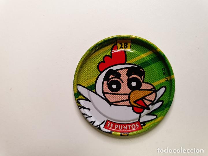 Juguetes antiguos y Juegos de colecci&oacute;n: TAZO CHAPA BOLLYCAO -- 1997 -- METAL RAPPERS SHINCHAN SHIN CHAN - ESPA&Ntilde;A -- N&ordm; 28