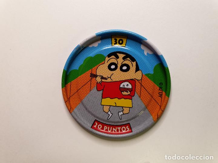 Juguetes antiguos y Juegos de colecci&oacute;n: TAZO CHAPA BOLLYCAO -- 1997 -- METAL RAPPERS SHINCHAN SHIN CHAN - ESPA&Ntilde;A -- N&ordm; 30