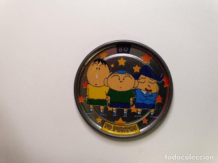 Juguetes antiguos y Juegos de colecci&oacute;n: TAZO CHAPA BOLLYCAO -- 1997 -- METAL RAPPERS SHINCHAN SHIN CHAN - ESPA&Ntilde;A -- N&ordm; 80