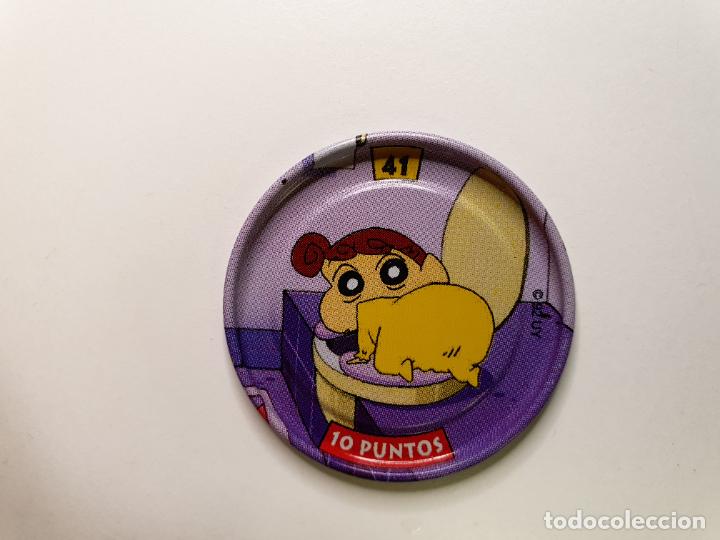 Juguetes antiguos y Juegos de colecci&oacute;n: TAZO CHAPA BOLLYCAO -- 1997 -- METAL RAPPERS SHINCHAN SHIN CHAN - ESPA&Ntilde;A -- N&ordm; 41