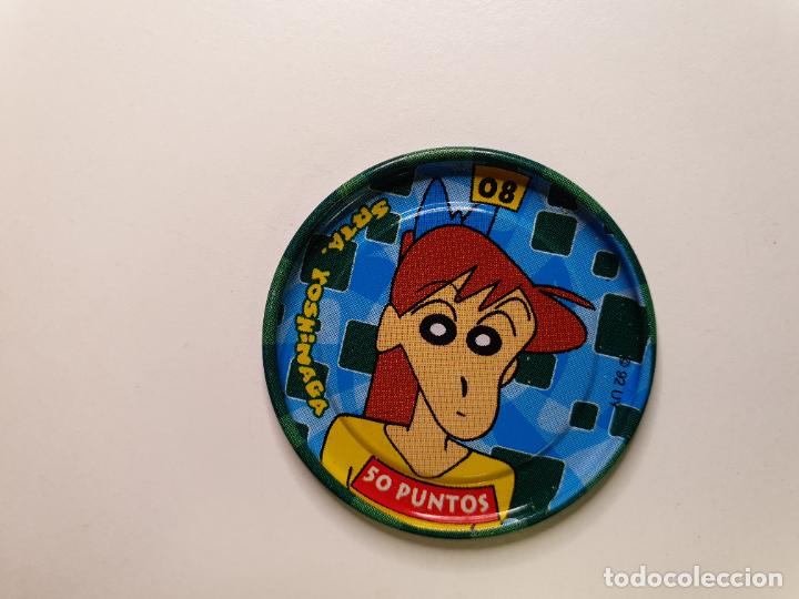 Juguetes antiguos y Juegos de colecci&oacute;n: TAZO CHAPA BOLLYCAO -- 1997 -- METAL RAPPERS SHINCHAN SHIN CHAN - ESPA&Ntilde;A -- N&ordm; 8