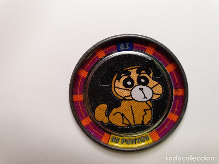 Juguetes antiguos y Juegos de colecci&oacute;n: TAZO CHAPA BOLLYCAO -- 1997 -- METAL RAPPERS SHINCHAN SHIN CHAN - ESPA&Ntilde;A -- N&ordm; 63
