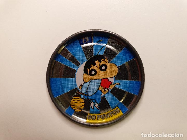Juguetes antiguos y Juegos de colecci&oacute;n: TAZO CHAPA BOLLYCAO -- 1997 -- METAL RAPPERS SHINCHAN SHIN CHAN - ESPA&Ntilde;A -- N&ordm; 75