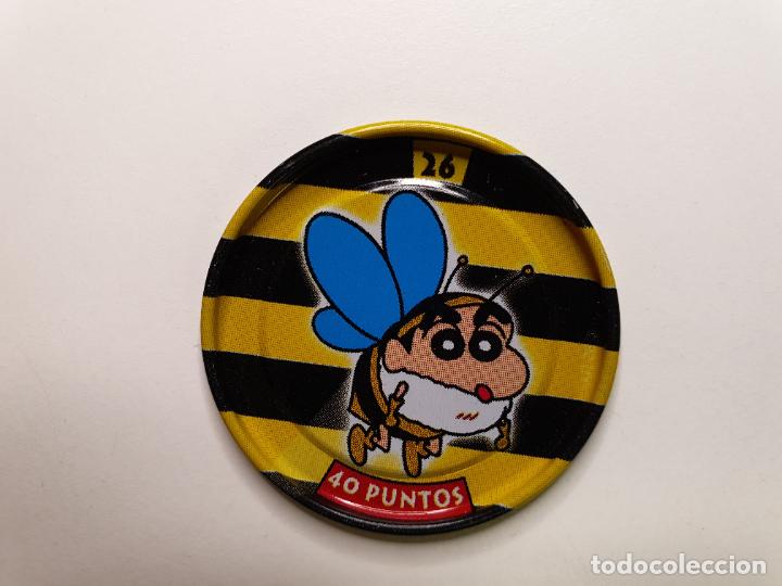 Juguetes antiguos y Juegos de colecci&oacute;n: TAZO CHAPA BOLLYCAO -- 1997 -- METAL RAPPERS SHINCHAN SHIN CHAN - ESPA&Ntilde;A -- N&ordm; 26