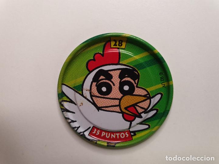Juguetes antiguos y Juegos de colecci&oacute;n: TAZO CHAPA BOLLYCAO -- 1997 -- METAL RAPPERS SHINCHAN SHIN CHAN - ESPA&Ntilde;A -- N&ordm; 28