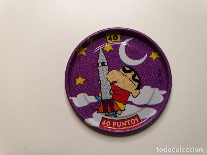 Juguetes antiguos y Juegos de colecci&oacute;n: TAZO CHAPA BOLLYCAO -- 1997 -- METAL RAPPERS SHINCHAN SHIN CHAN - ESPA&Ntilde;A -- N&ordm; 40