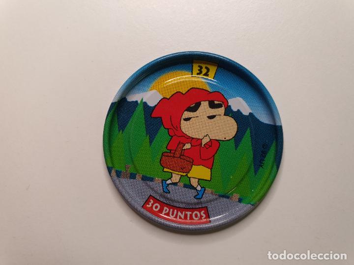 Juguetes antiguos y Juegos de colecci&oacute;n: TAZO CHAPA BOLLYCAO -- 1997 -- METAL RAPPERS SHINCHAN SHIN CHAN - ESPA&Ntilde;A -- N&ordm; 32