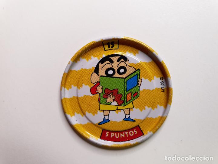 Juguetes antiguos y Juegos de colecci&oacute;n: TAZO CHAPA BOLLYCAO -- 1997 -- METAL RAPPERS SHINCHAN SHIN CHAN - ESPA&Ntilde;A -- N&ordm; 15