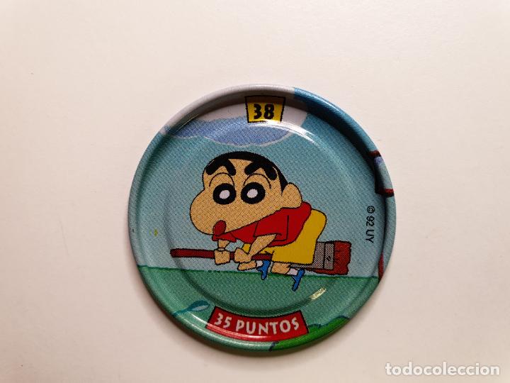 Juguetes antiguos y Juegos de colecci&oacute;n: TAZO CHAPA BOLLYCAO -- 1997 -- METAL RAPPERS SHINCHAN SHIN CHAN - ESPA&Ntilde;A -- N&ordm; 38