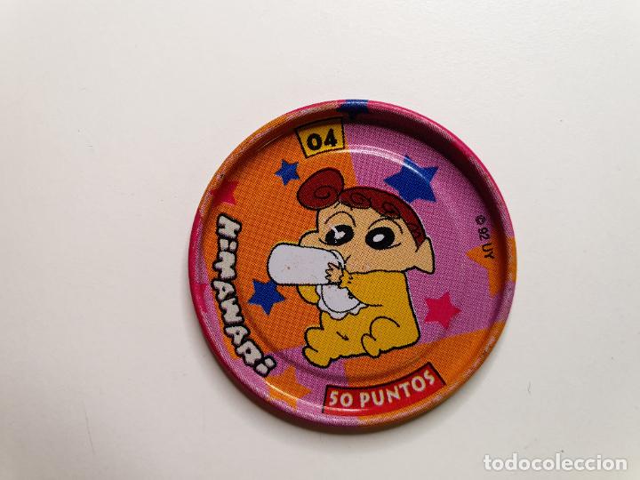 Juguetes antiguos y Juegos de colecci&oacute;n: TAZO CHAPA BOLLYCAO -- 1997 -- METAL RAPPERS SHINCHAN SHIN CHAN - ESPA&Ntilde;A -- N&ordm; 4