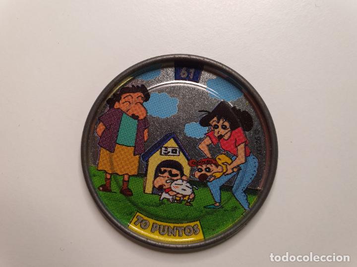 Juguetes antiguos y Juegos de colecci&oacute;n: TAZO CHAPA BOLLYCAO -- 1997 -- METAL RAPPERS SHINCHAN SHIN CHAN - ESPA&Ntilde;A -- N&ordm; 61
