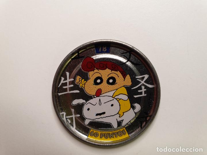 Juguetes antiguos y Juegos de colecci&oacute;n: TAZO CHAPA BOLLYCAO -- 1997 -- METAL RAPPERS SHINCHAN SHIN CHAN - ESPA&Ntilde;A -- N&ordm; 78