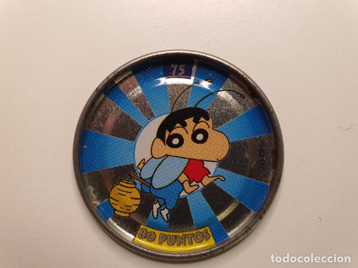 Juguetes antiguos y Juegos de colecci&oacute;n: TAZO CHAPA BOLLYCAO -- 1997 -- METAL RAPPERS SHINCHAN SHIN CHAN - ESPA&Ntilde;A -- N&ordm; 75