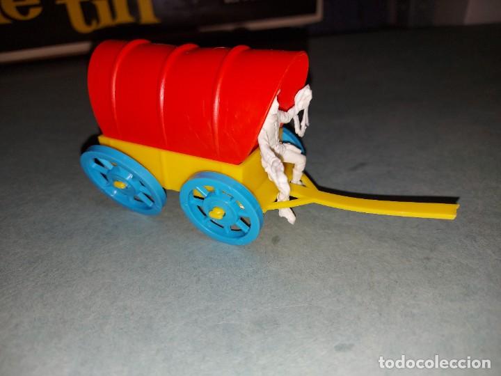 Juguetes antiguos y Juegos de colecci&oacute;n: CARAVANA del OESTE con conductor
