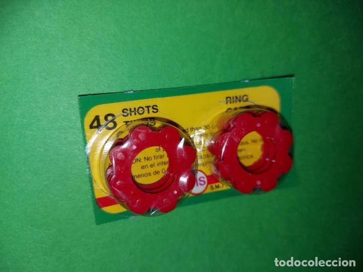 Juguetes antiguos y juegos de colecci&oacute;n: 48 FULMINANTES DE RUEDA, DE PEDRO MIRAS PARA PISTOLAS Y ESCOPETAS