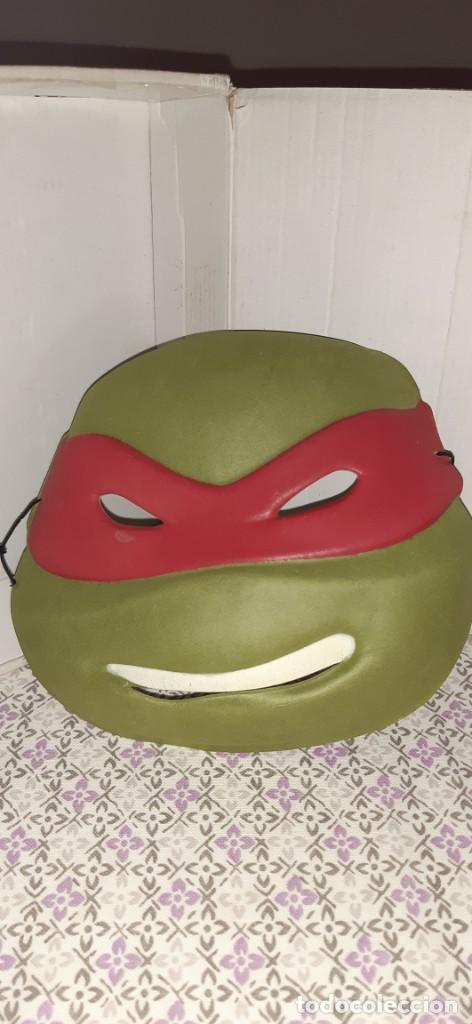 Jouets Anciens et Jeux de collection: CARETA DISFRAZ TORTUGAS NINJA RAPHAEL