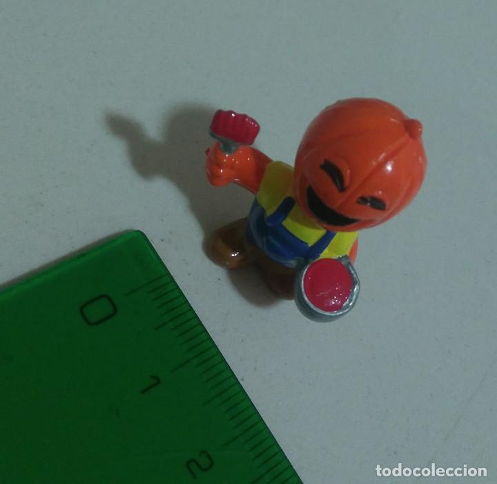 Juguetes antiguos y juegos de colecci&oacute;n: FIGURA CALABAZA HALLOWEEN HALOWEN MU&Ntilde;ECO pumpkin mu&ntilde;equito miniatura mini haloween
