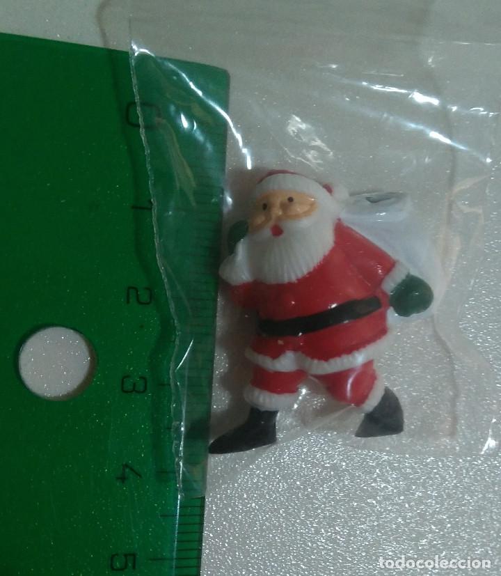 Juguetes antiguos y Juegos de colecci&oacute;n: mu&ntilde;eco mu&ntilde;equito figurita figura mini papa noel mu&ntilde;eco navidad santa claus navide&ntilde;o saco