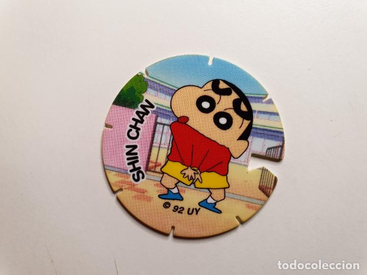 Juguetes antiguos y Juegos de colecci&oacute;n: TAZO GREFUSA VOLADOR - SHINCHAN SHIN CHAN - N&ordm; 33