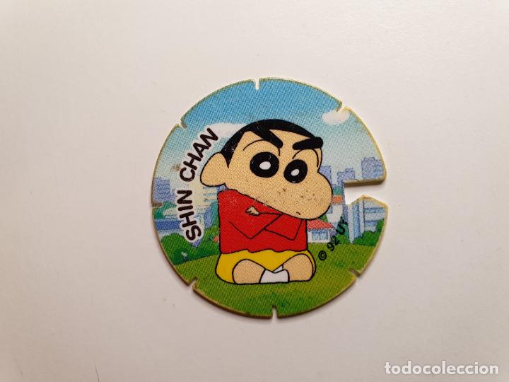 Juguetes antiguos y Juegos de colecci&oacute;n: TAZO GREFUSA VOLADOR - SHINCHAN SHIN CHAN - N&ordm; 40