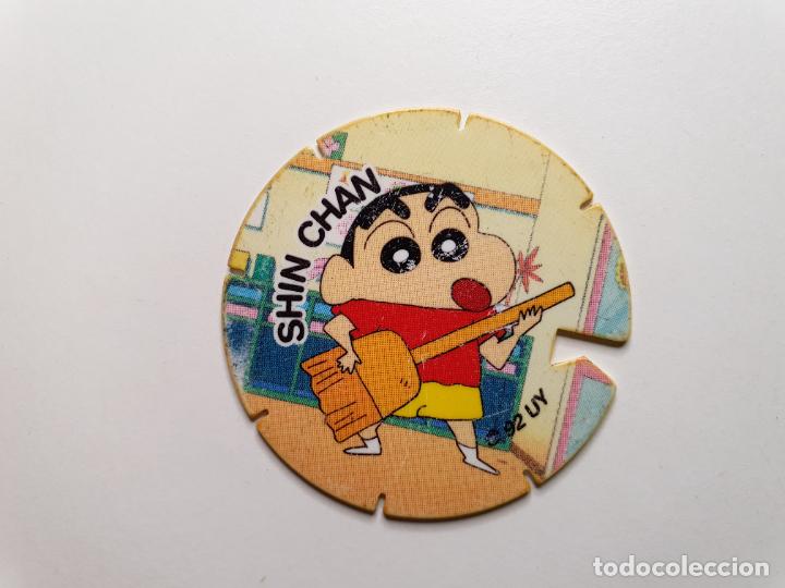 Juguetes antiguos y Juegos de colecci&oacute;n: TAZO GREFUSA VOLADOR - SHINCHAN SHIN CHAN - N&ordm; 46