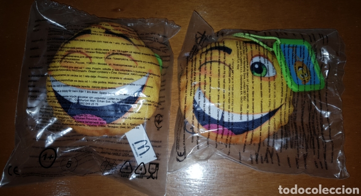 Juguetes antiguos y Juegos de colecci&oacute;n: Figura peluche emoji la pel&iacute;cula precintado mu&ntilde;eco colecci&oacute;n McDonald's McDonald premium UNA UNIDAD