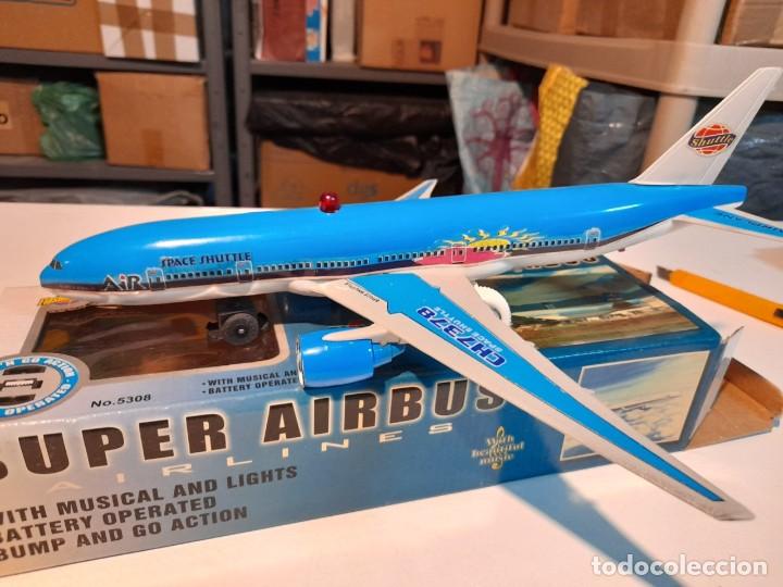 super airbus airlines ( avion luces music - Comprar en todocoleccion - 302473193