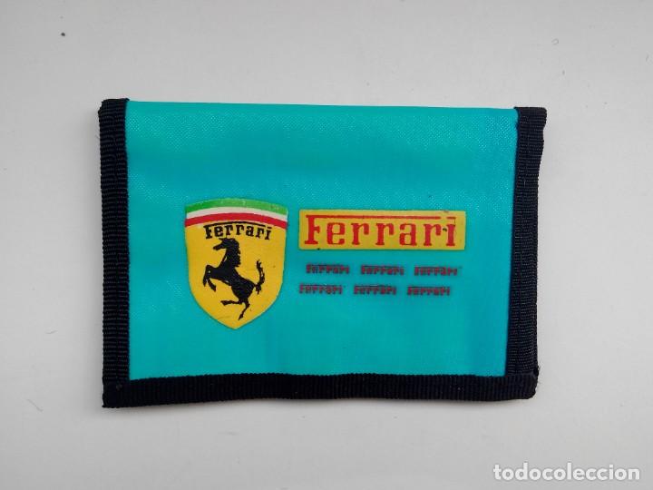 Juguetes antiguos y juegos de colecci&oacute;n: CARTERA NI&Ntilde;OS FERRARI - A&Ntilde;OS 80 - KIOSCO - MARCA PER-GAR - NUEVA SIN USAR