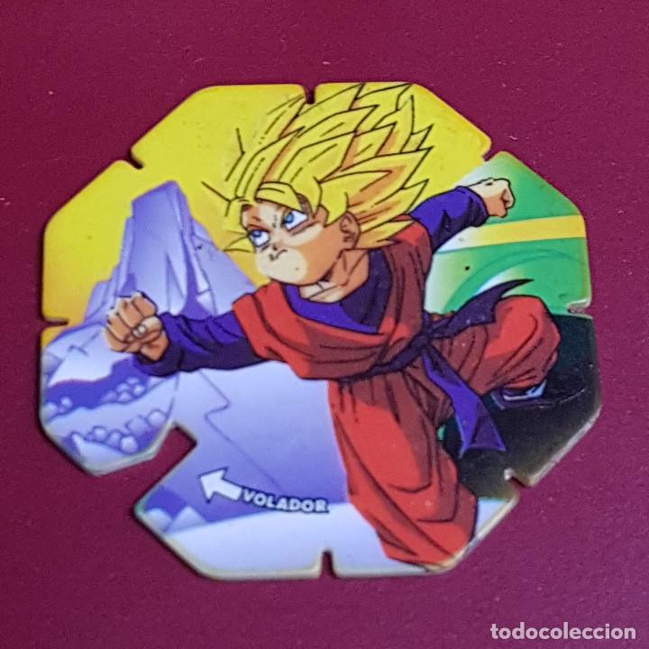 Juguetes antiguos y Juegos de colecci&oacute;n: MATUTANO - DRAGON BALL Z - TAZO VOLADOR - 8 PUNTOS - SON GOTTEN 43