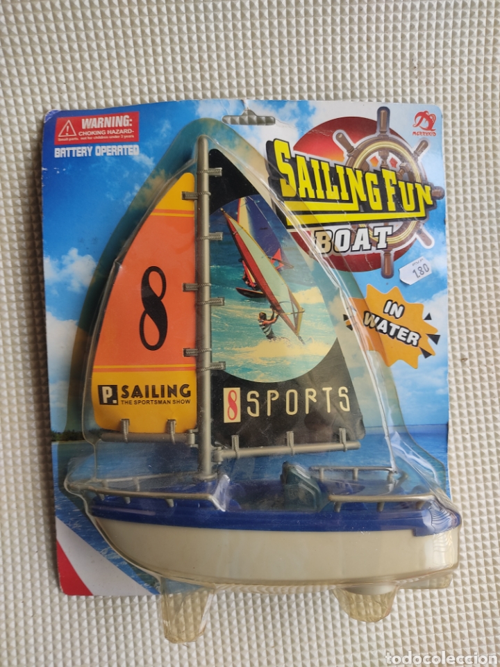 Brinquedos antigos e Jogos de cole&ccedil;&atilde;o: Barco juguete precintado