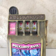 Juguetes antiguos y Juegos de colección: HUCHA BUCKAROO BANK. Lote 307897793