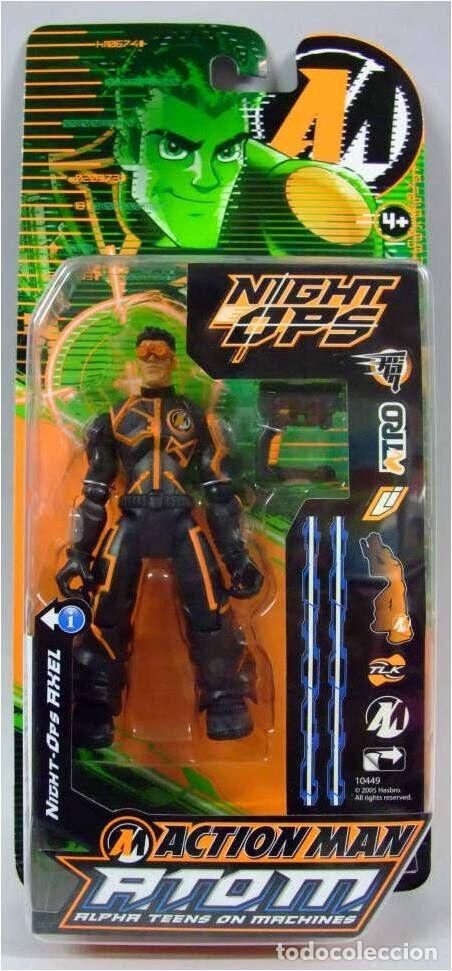 Juguetes antiguos y juegos de colecci&oacute;n: M ACTION MAN ATOM ALFHA TEENS ON MACHINES NIGHT PPS